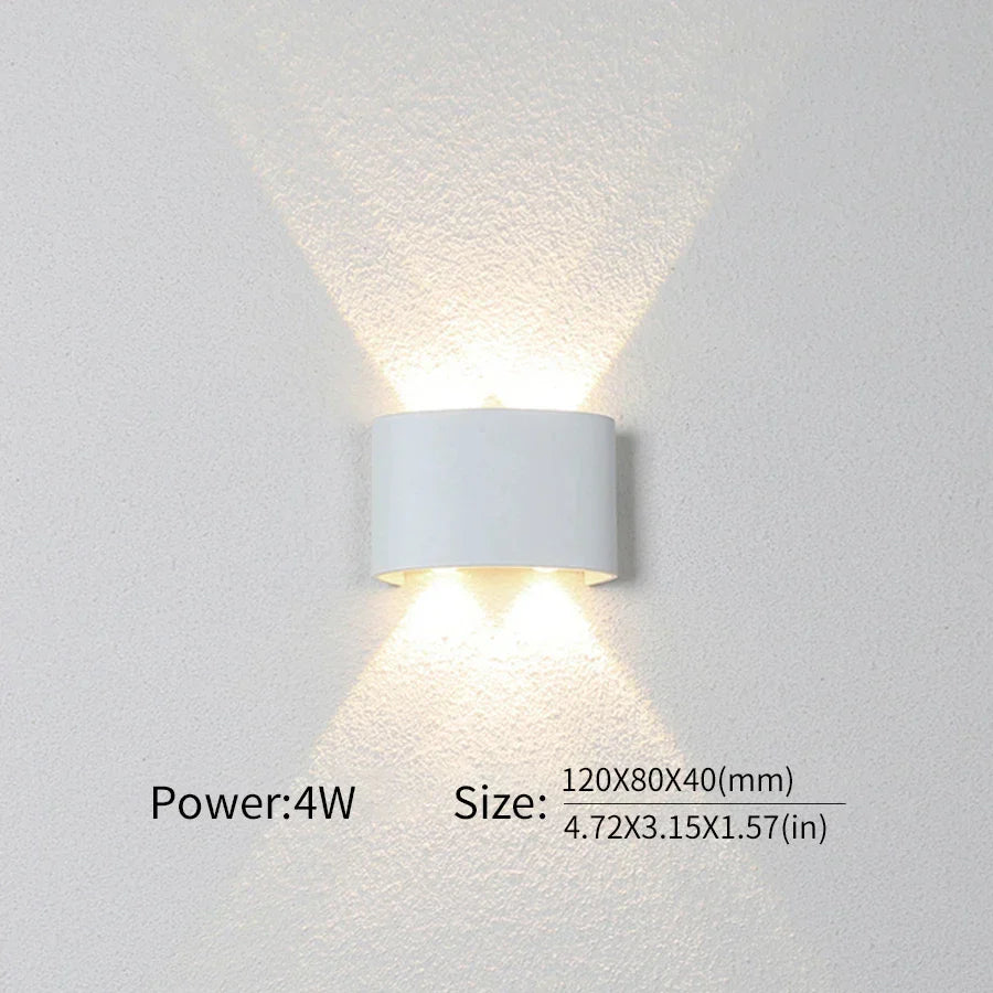 BowLift | Modern lighting, indoor or outdoor: The versatile LED wall lamp
