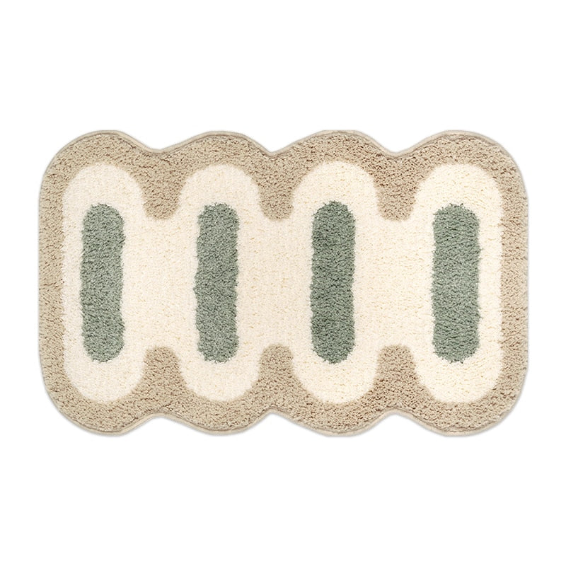 Geometric Tufting Bath Mat | Bowlift