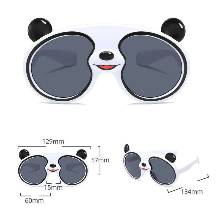 BowLift | Cute Panda Soft Bracket Kids Sunglasses