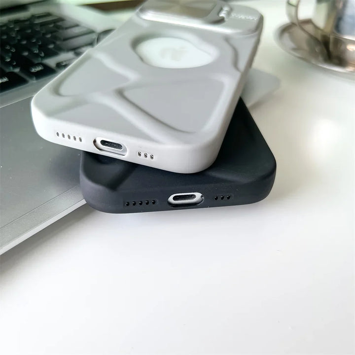 BowLift | Magsafe Silicone Lens Flip IPhone Case
