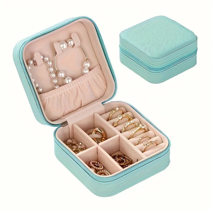 BowLift | Jewelry Organizer VOYELIA | Travel Case for Jewelry | Compact & Stylish | PU Leather