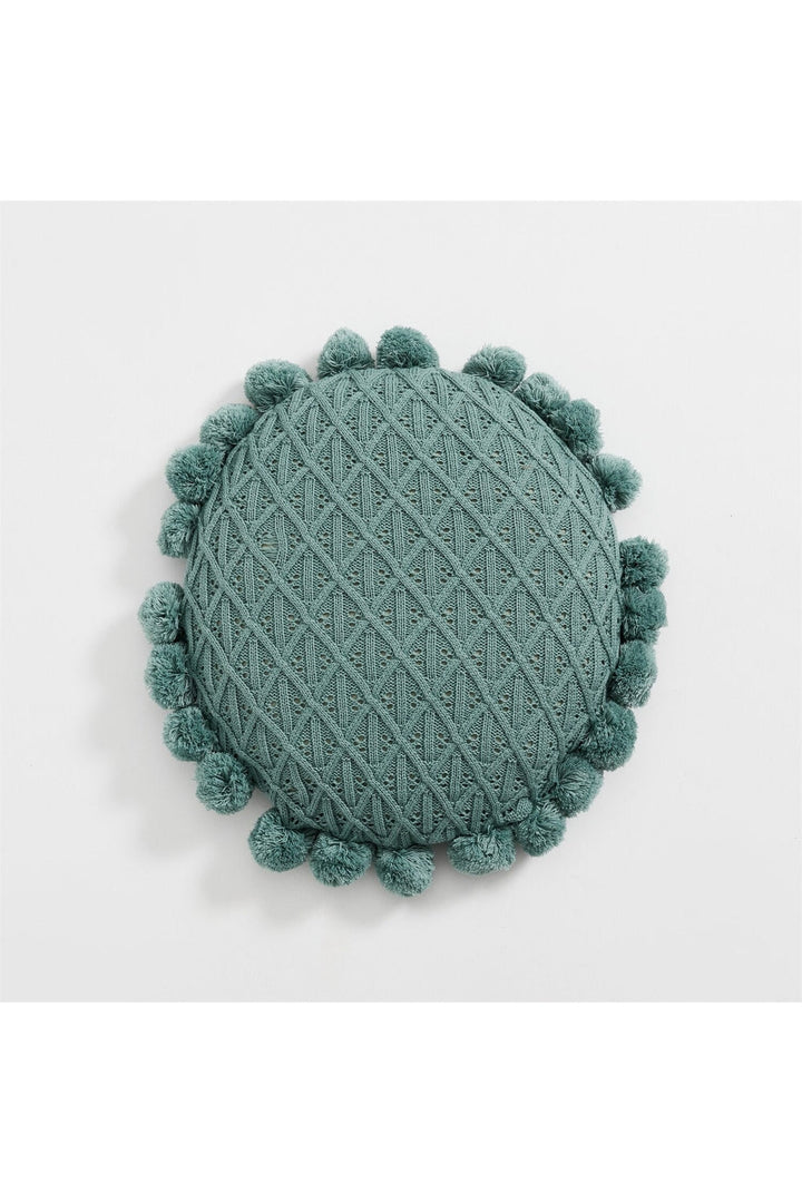 decorated round cushions | Bowlift