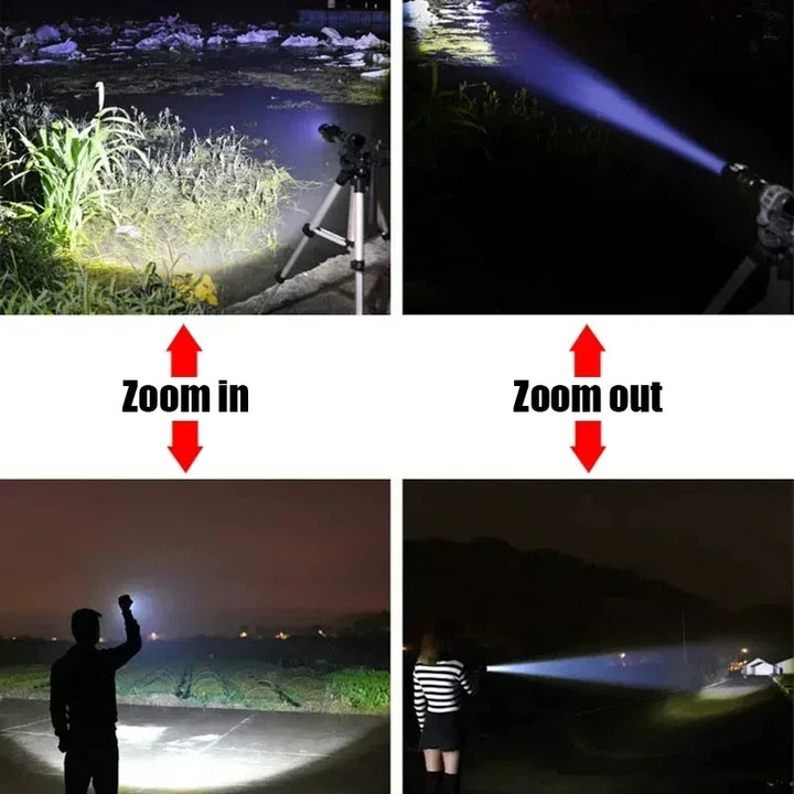 Mini Tactical Camping Rechargeable Flashlight | Bowlift
