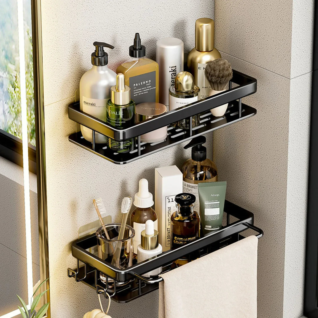 Shower shelf without drilling aluminum | Bowlift