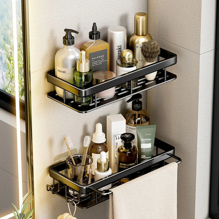 Shower shelf without drilling aluminum | Bowlift