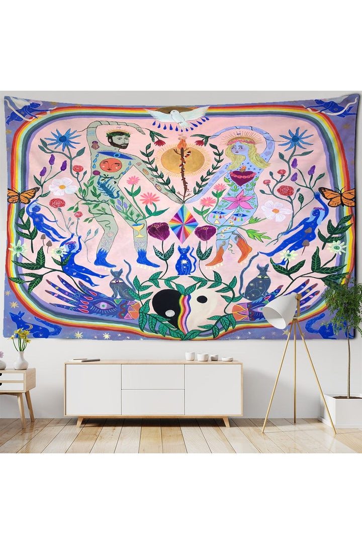 True Love Trippy Tapestry | Bowlift