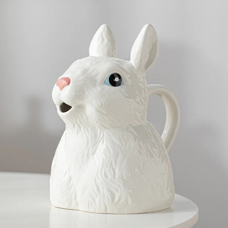 Cute Bunny Ceramic Vase | Bowlift