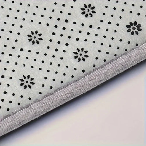 BowLift | CleanLuxe Kitchen Mat | L-shaped & Thickened | Non-slip, Oil-absorbent & Dirt-repellent | Soft Flannel for More Comfort