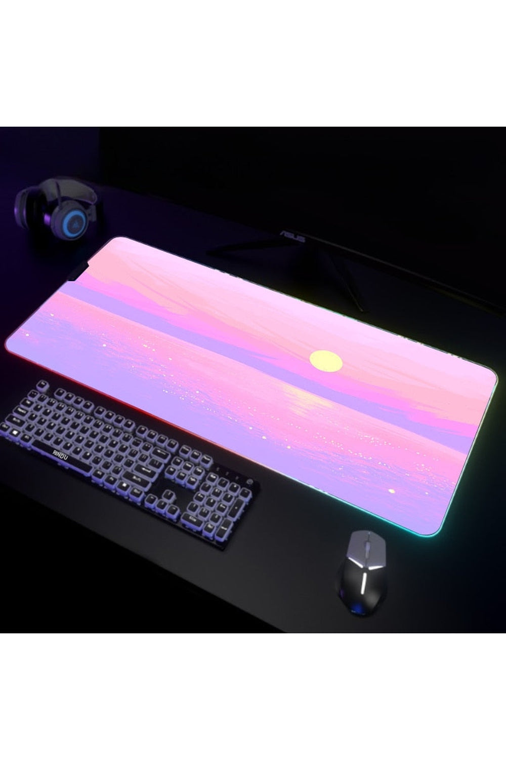 LED Gaming Mouse Pad | Bowlift