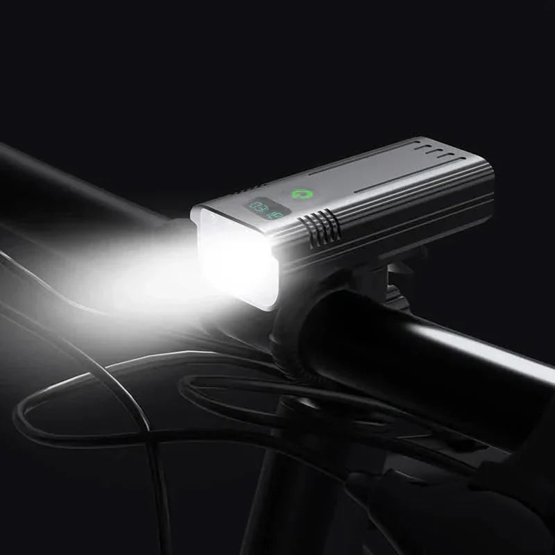 BowLift | LuminoRide Power Beam – Ultra-bright bicycle lamp with 5000 lumens & 10000-mAh battery