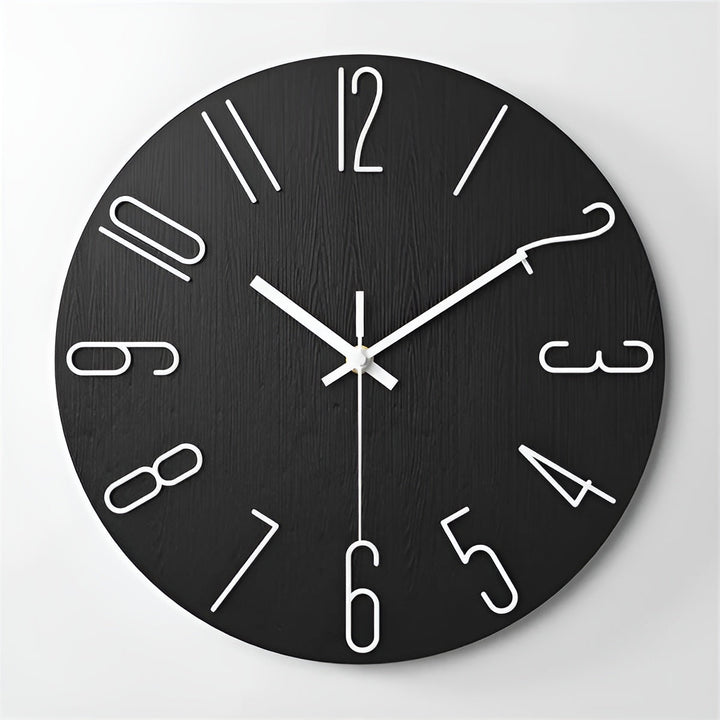 3D Wall Clock – Modern and Elegant | Decorative Wall Clock for Living Room and Office | Bowlift