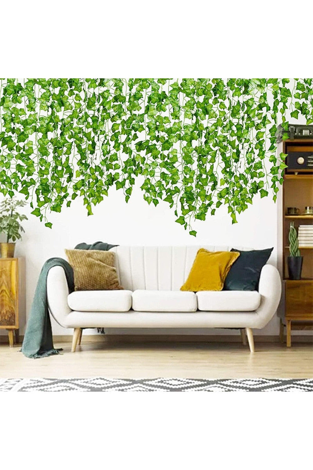 Rattan leaf wine ornament | Bowlift