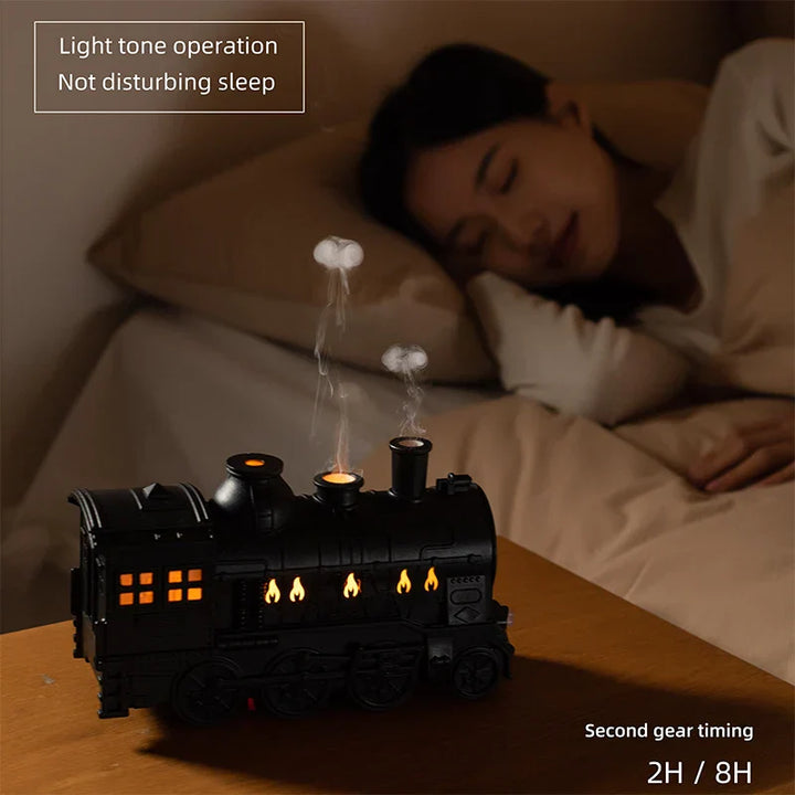 BowLift | Mini Train Aromatherapy Essential Oil Diffuser Lamp Decor
