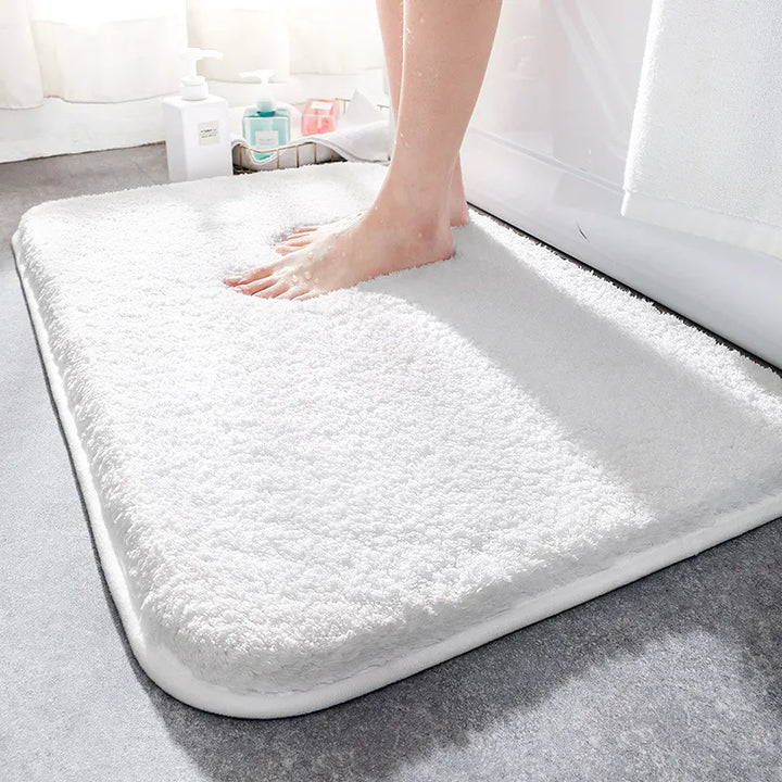 SoftStep Luxury Bath Mat – Extra Thick Microfiber Mat with Non-Slip and High Absorption | Bowlift