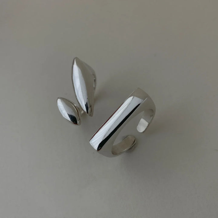 BowLift | S925 Modern Geometric Elegance Rings