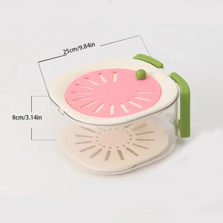 BowLift | Dust-Proof Fruit Drainer Basket