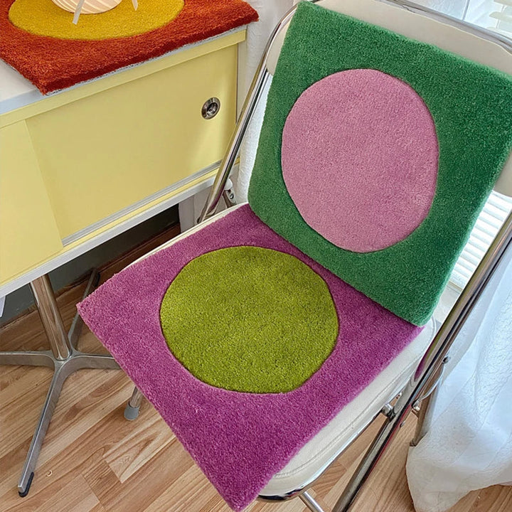Dot in Square Block Rug | Bowlift