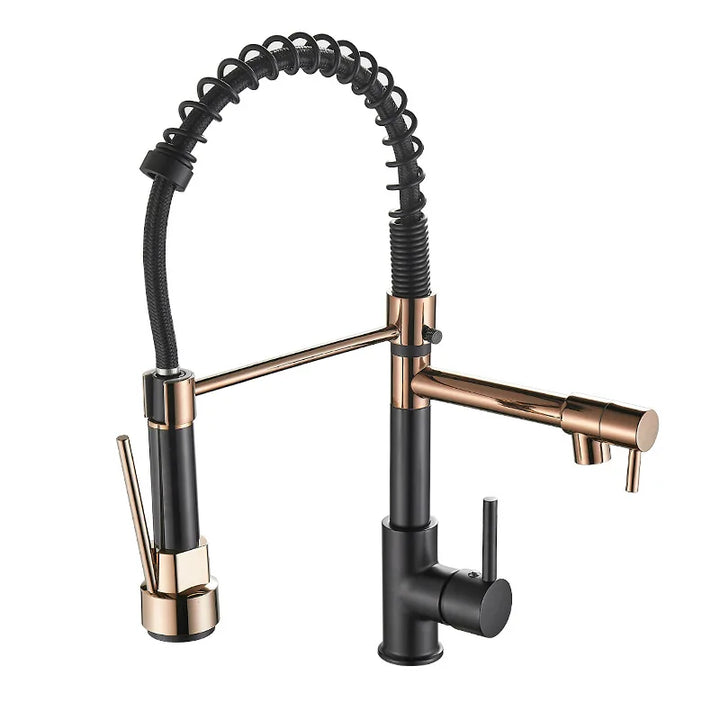 Faucet with Double Outlet – High-Quality Faucet for Flexible Washing, Easy Installation, Ideal for Modern Kitchens, Swiveling and Durable | Bowlift
