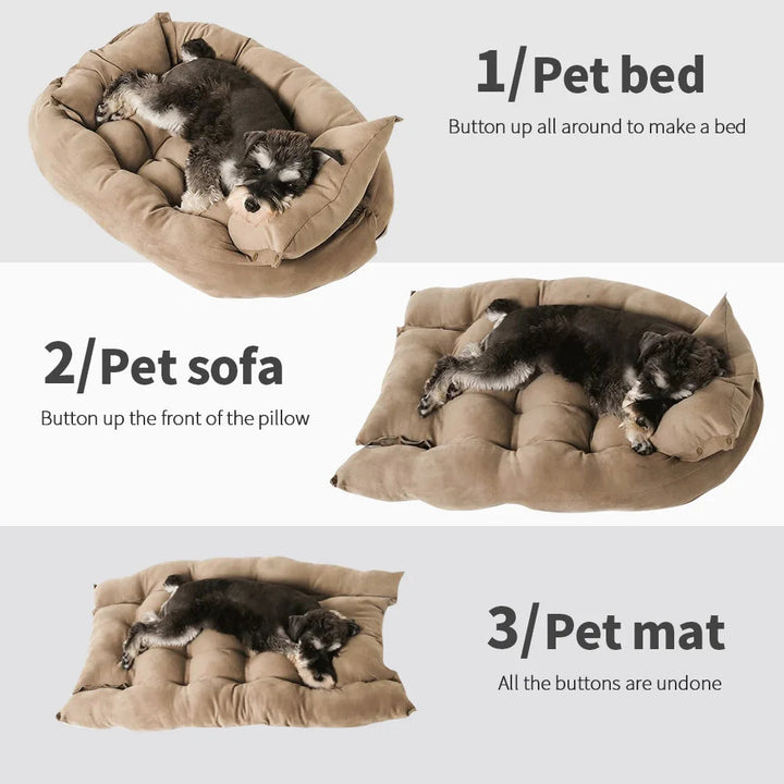 Cozy 3-in-1 bed for pets | Bowlift