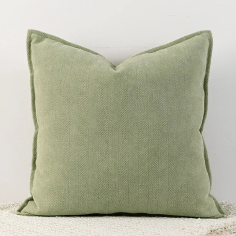Simple Chenille Pillow Cover for Living Room & Bedroom Decoration – Soft Pillowcase for Modern Home | Bowlift