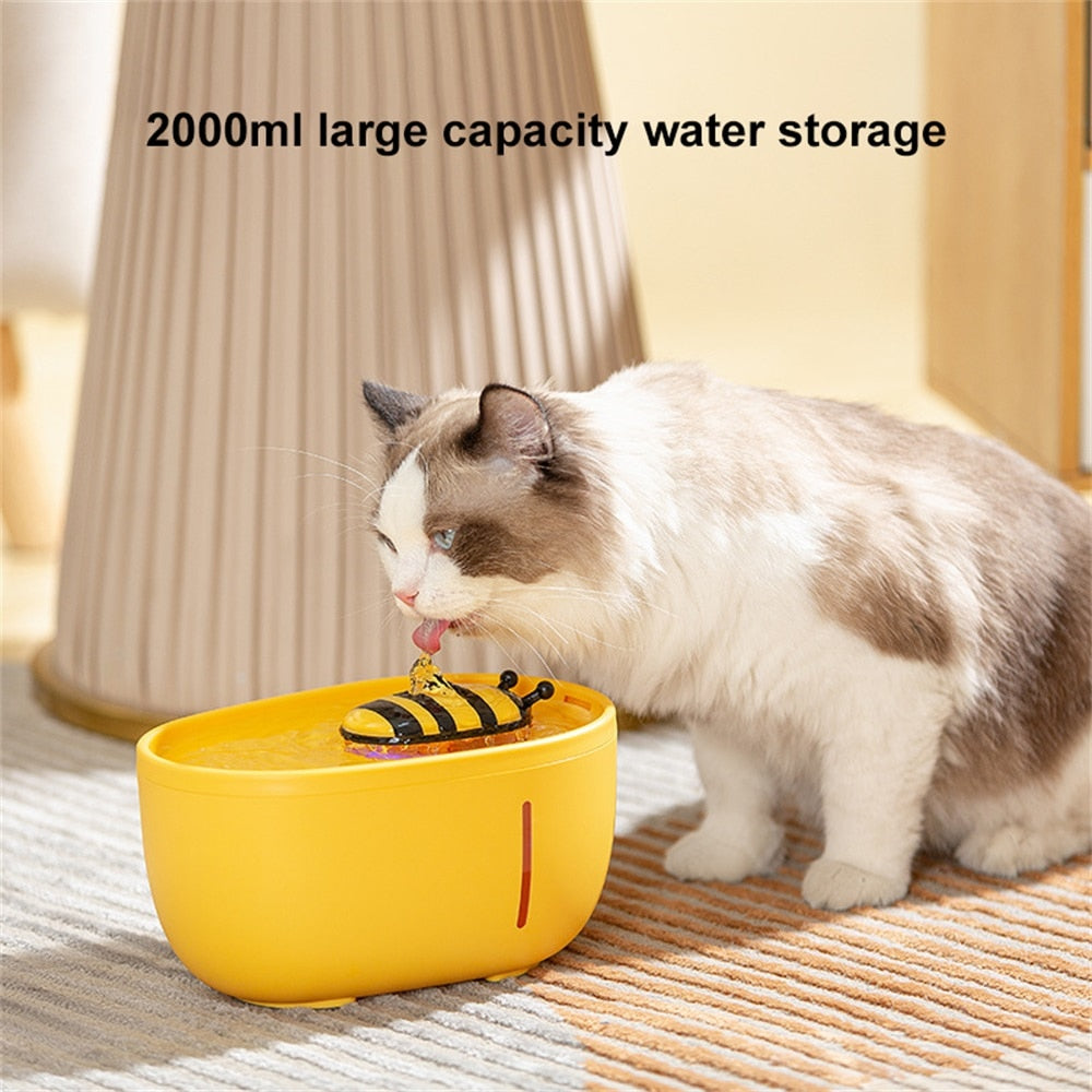 BowLift | Honey Flow Pet Automatic Water Fountain