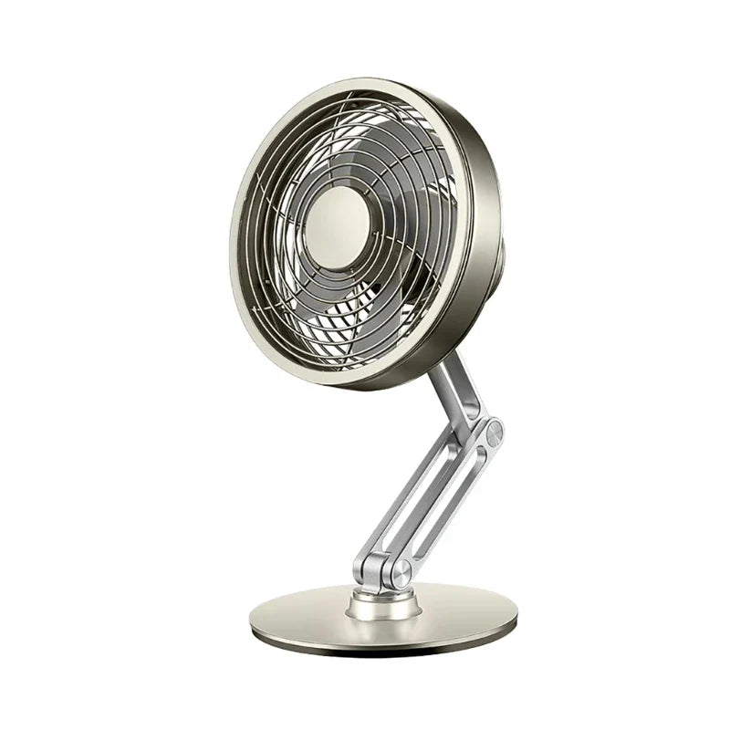 BowLift | Height-Adjustable Stand Compact Turbo Mini Desk Fan