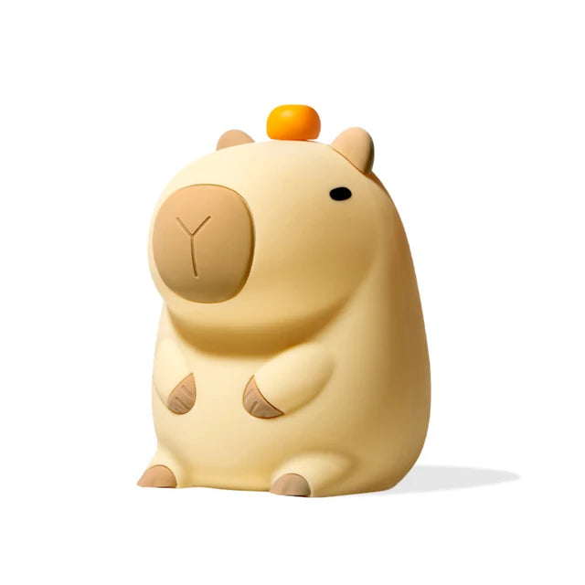 BowLift | Capybara Light - Rechargeable Cartoon Capybara Silicone Night Light with 800mAh Battery