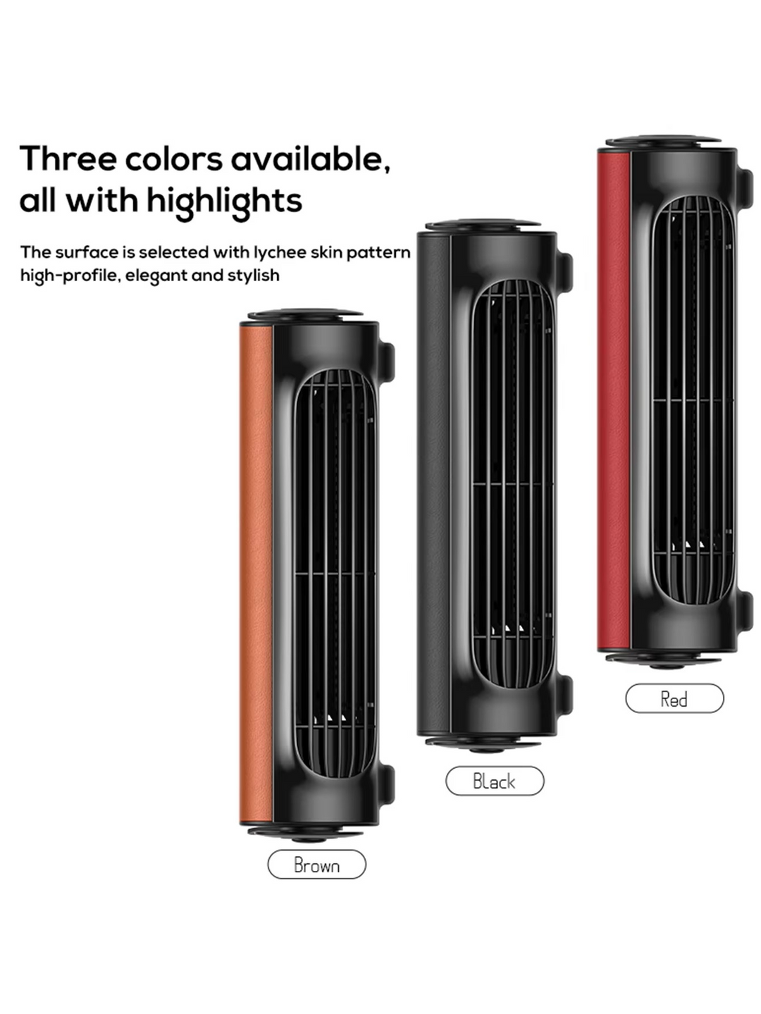 BowLift | Portable USB Car Seat Fan with Adjustable Headrest Strap