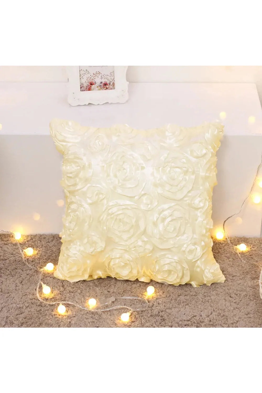 3D Rose cushion cover | Bowlift