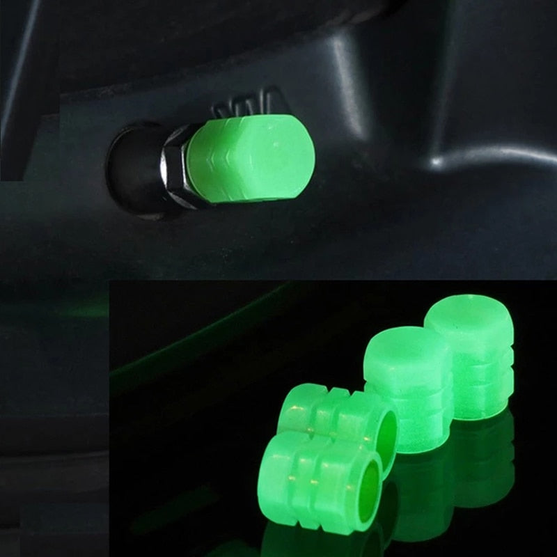 BowLift | 4PCS Luminous Car Valve Caps