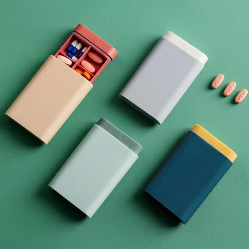 BowLift | Compact supplement box for vitamins & medicines with style
