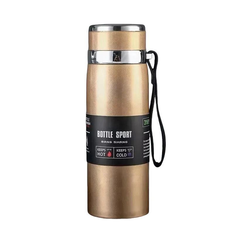 Stainless steel vacuum insulated thermos bottle 1000 ml | Bowlift