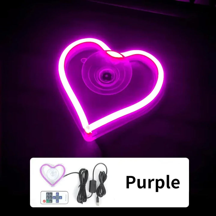 BowLift | Glow Heart RC Neon Light