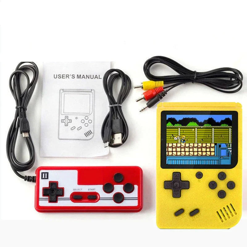 BowLift | Ultimate 400-in-1 Retro Gaming Console – Classic Portable Handheld Game Player with TV Output