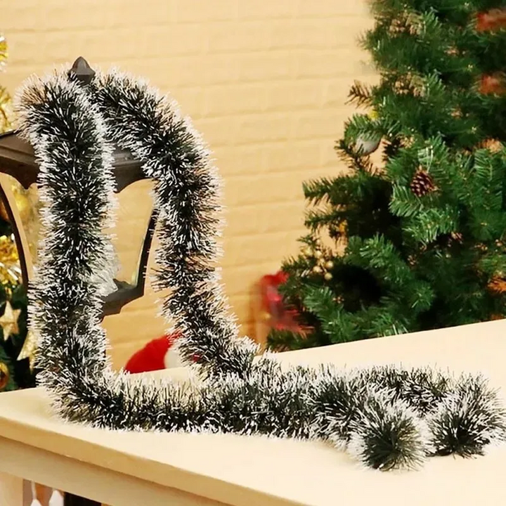 Christmas Decoration Garland – Artificial Fir Garland for Indoor and Outdoor Decoration | Bowlift
