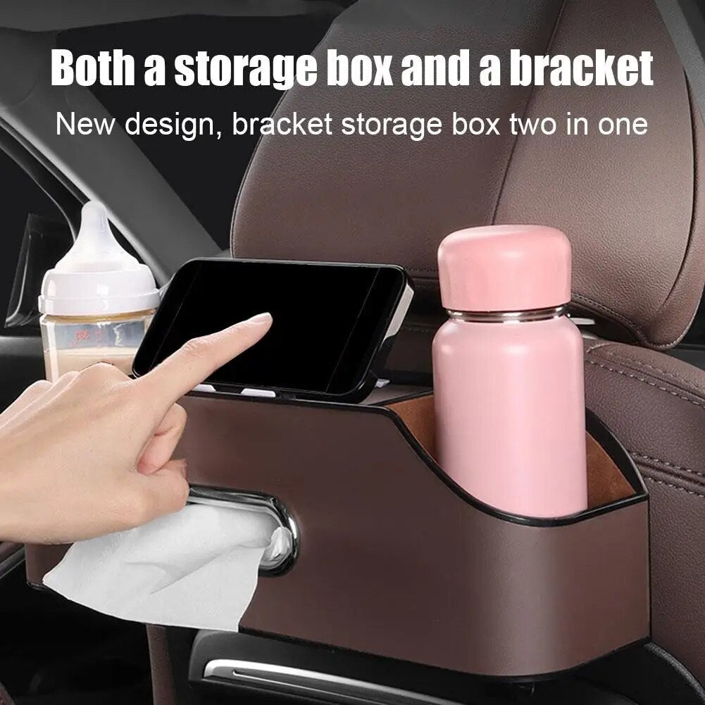 BowLift | Travel Box Car Back Seat Multifunctional Organizer