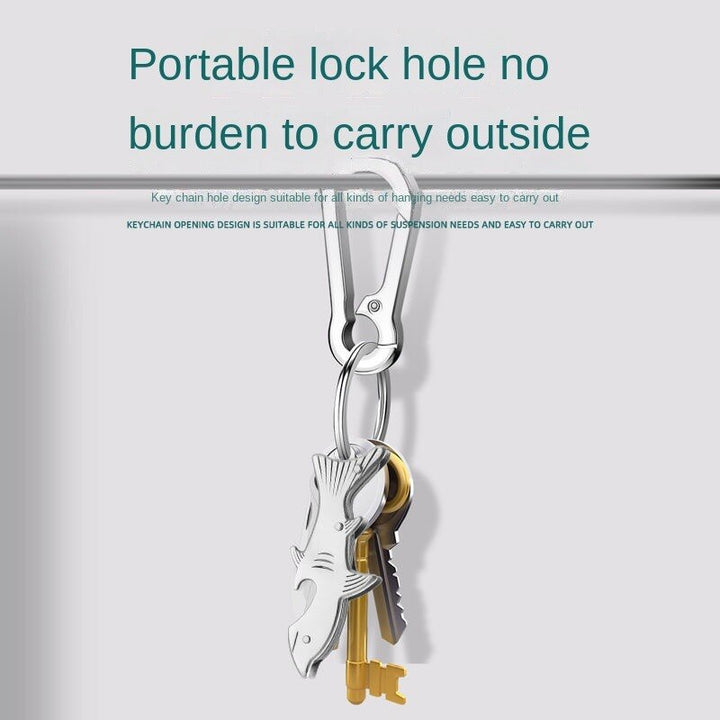 BowLift | Sharp Shark Multifunctional Toothpick Knife Keychain