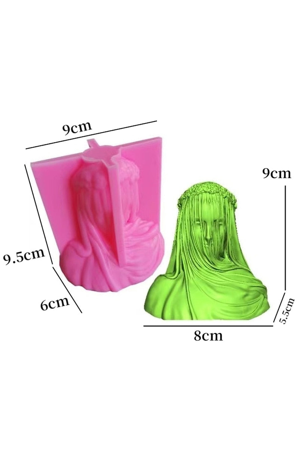 Portrait Art Candle Mold | Bowlift
