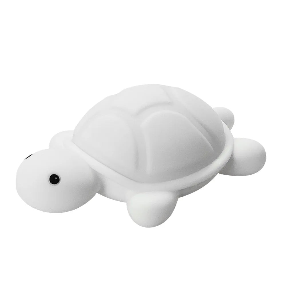BowLift | ShellGlow LED Night Light | Cute Turtle | Soft Silicone | Color Change & Warm Light | USB-C Rechargeable | 10.2 × 15.8 × 6.1 cm