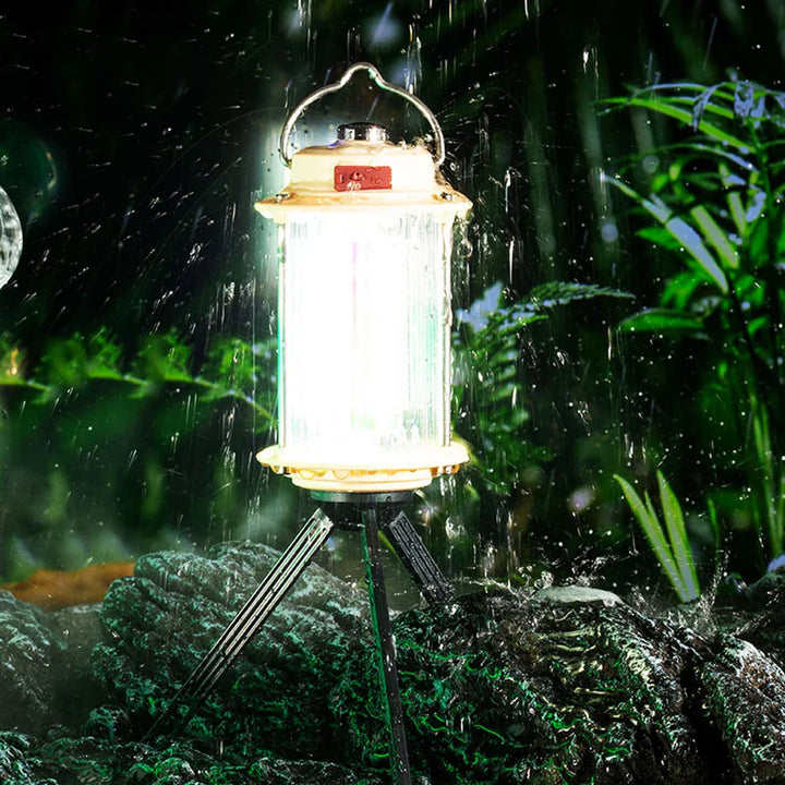 BowLift | Portable Rechargeable Dimmable Hanging Tripod Flashlight Lantern