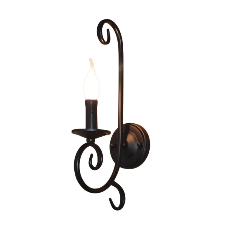 LuminousEra - Elegant Industrial Wall Lamp for Bedrooms Bowlift