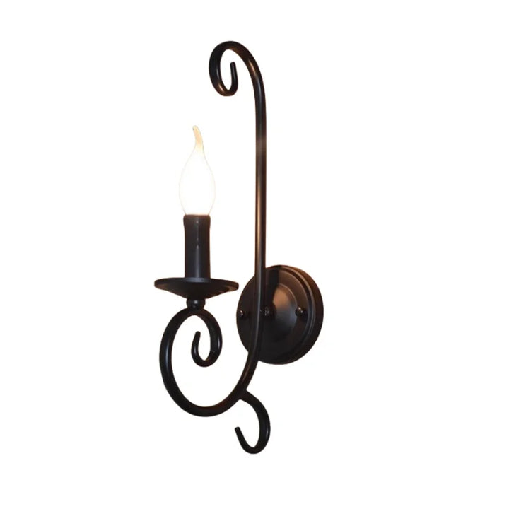 LuminousEra - Elegant Industrial Wall Lamp for Bedrooms Bowlift