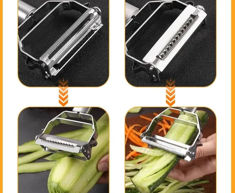 Vegetable Peeler Stainless Steel Ergonomic Rustproof | Bowlift