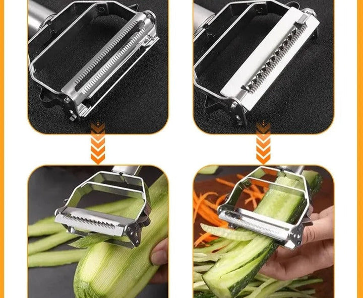 Vegetable Peeler Stainless Steel Ergonomic Rustproof | Bowlift