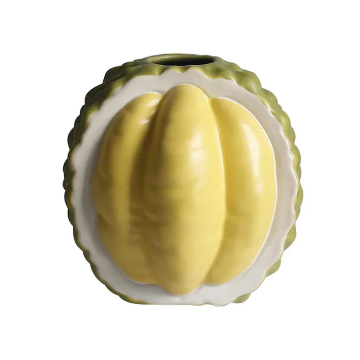 Durian-Shaped Ceramic Vase | Bowlift