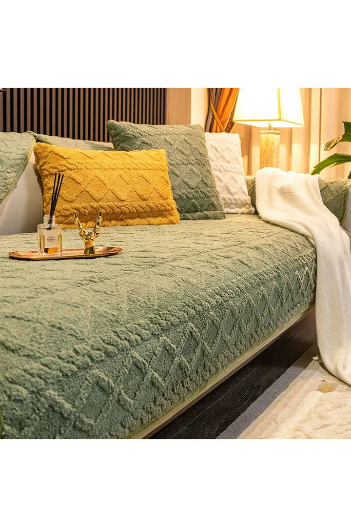Plush living room blanket | Bowlift