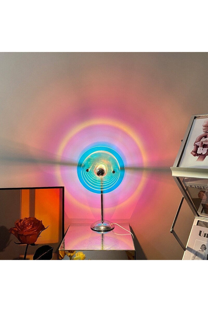 Rainbow projector night light | Bowlift