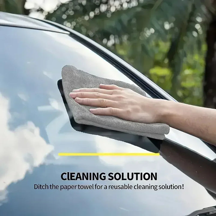 CleanPro 5 Piece Set Microfiber Cleaning Cloths Bowlift