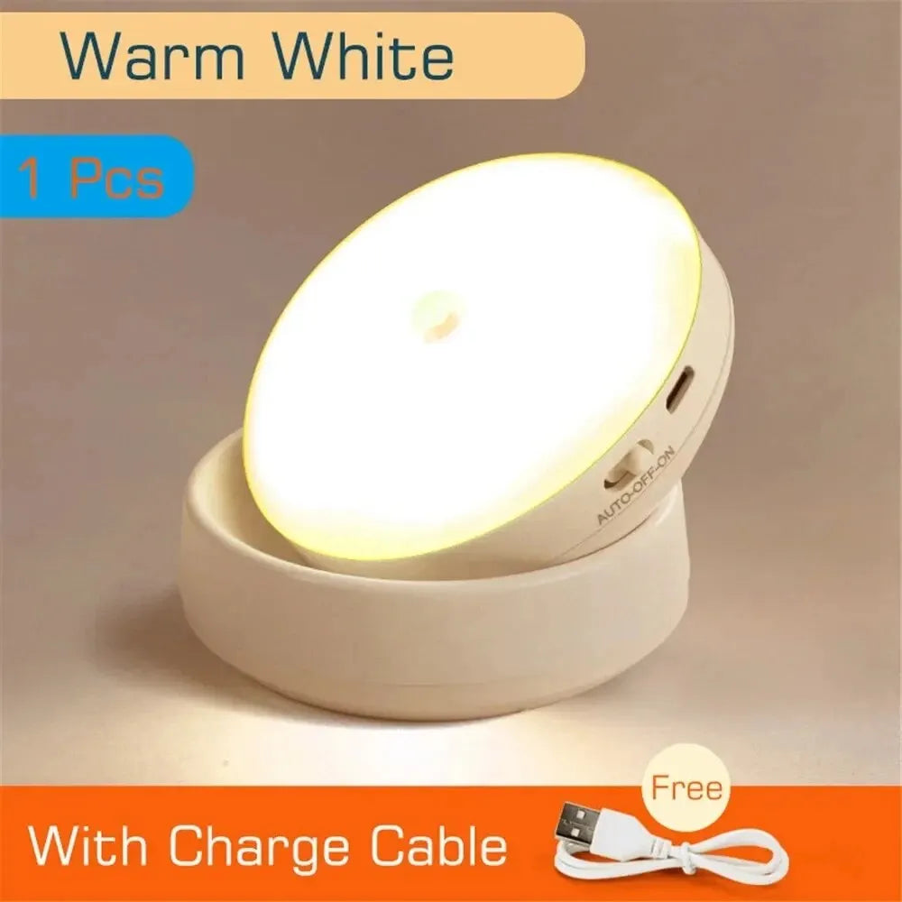 BowLift | LumiFlex360 LED Night Light | Motion Sensor | 360° Rotatable | Rechargeable | Magnetic & Wireless