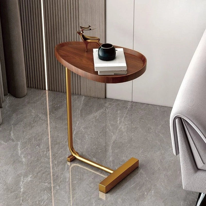 BowLift | C-Shaped Mobile Side Table Ideal for Sofa or Bed